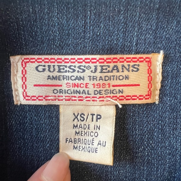 GUESS Denim cutoff vest - Picture 3 of 3